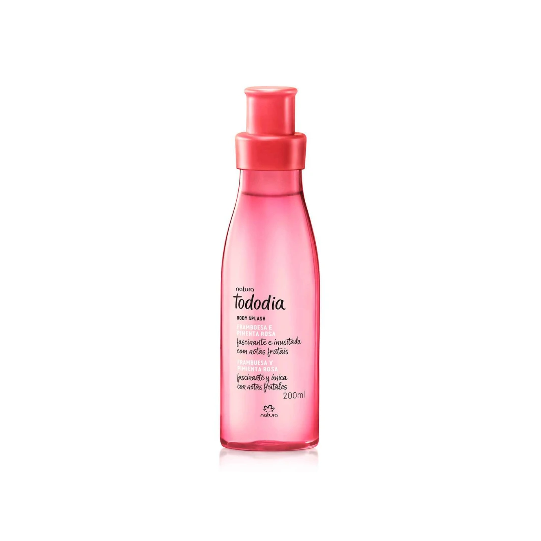 Body Splash Frambuesa y pimienta rosa 200ml