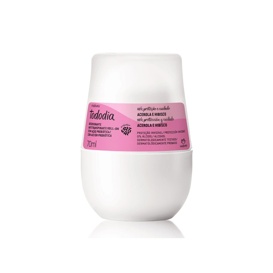 Desodorante Roll On Acerola e Hibisco 70ml