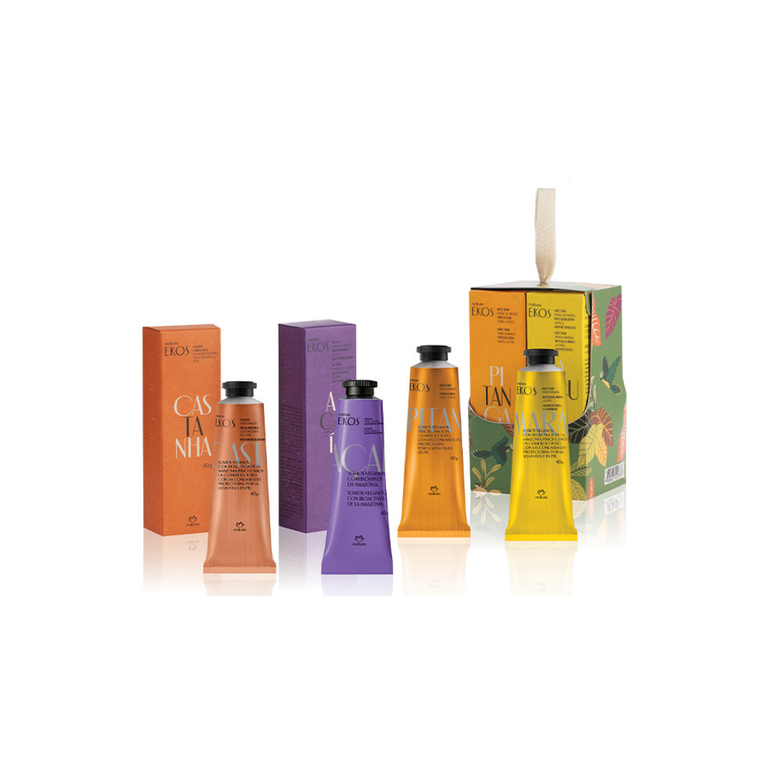 Pack 4 Cremas de Manos Ekos Surtido 40g